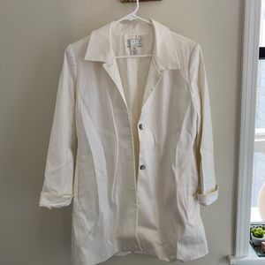 Sigurd Olsen 10P White Overcoat